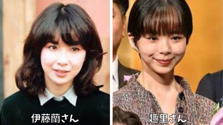 画像比較_伊藤蘭さんと趣里さん②